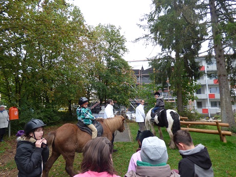 Ponyreiten am Steiner Herbst Opening - das macht Spaß!